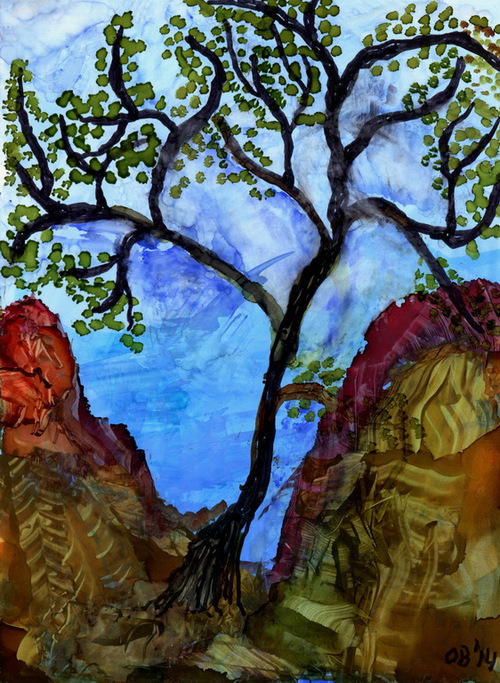Alcohol Ink Painting 20
