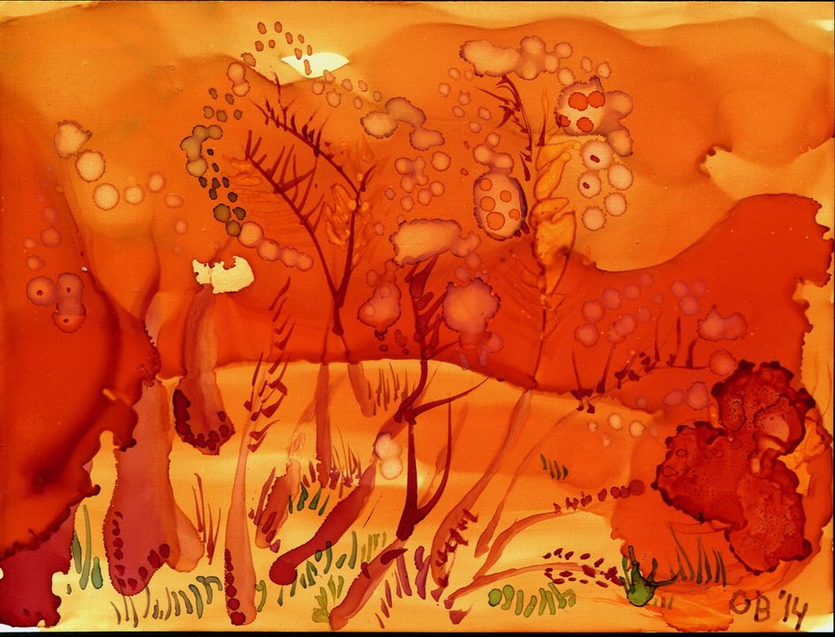Alcohol Ink Painting 15