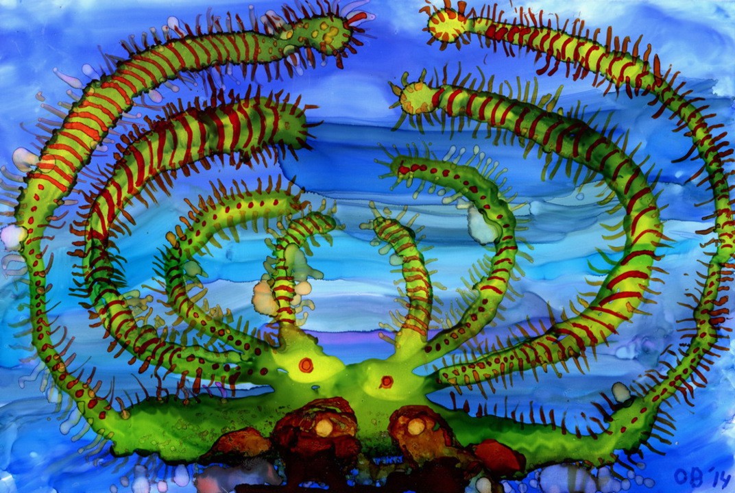 Alcohol Ink Painting 16