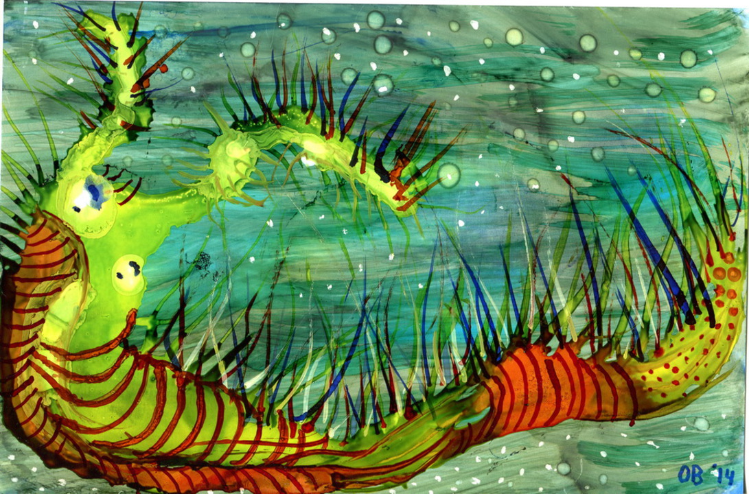 Alcohol Ink Painting 26