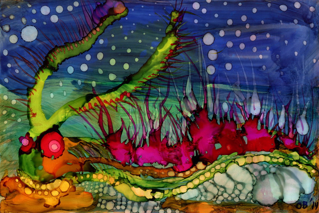 Alcohol Ink Painting 28