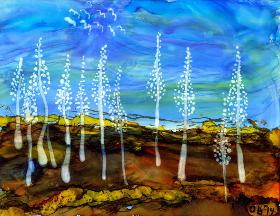Alcohol Ink Painting 34