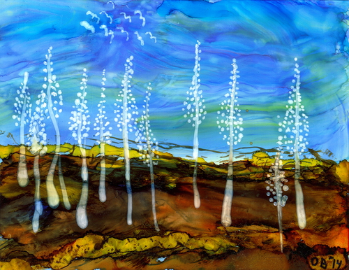 Alcohol Ink Painting 34