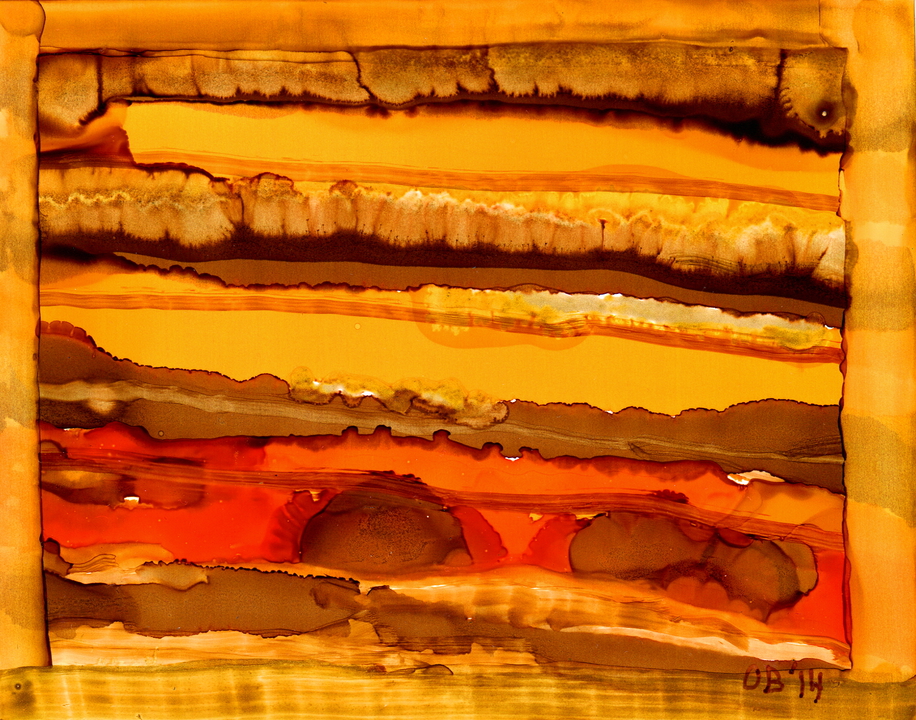 Alcohol Ink Painting 51