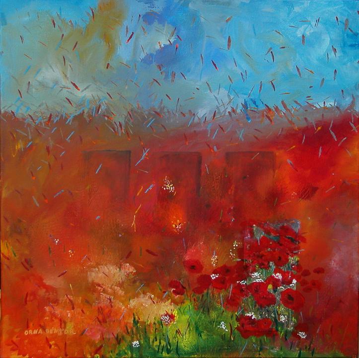 Poppies on the Golan